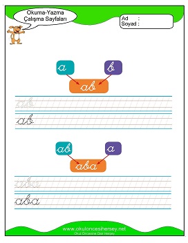 öbüşzç Grubu Çalışma Sayfaları